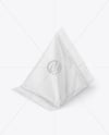 Matte Triangular Package Mockup