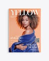 Magazine Mockup - Top View