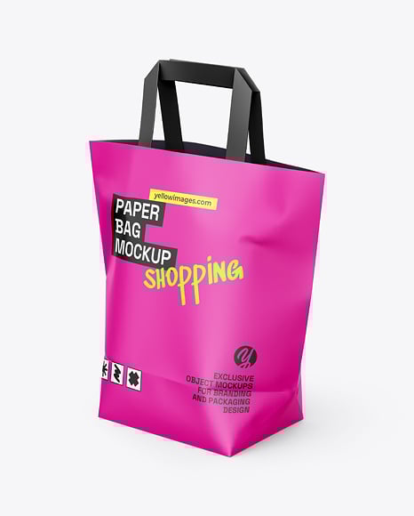 Paper Bag Mockup - Paper bag mockup