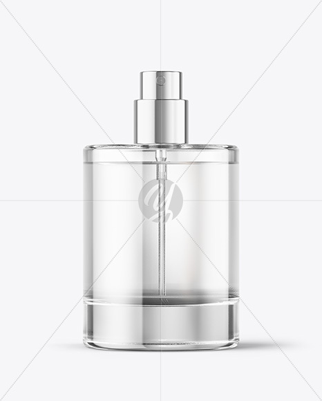 Glass Perfume Bottle Mockup