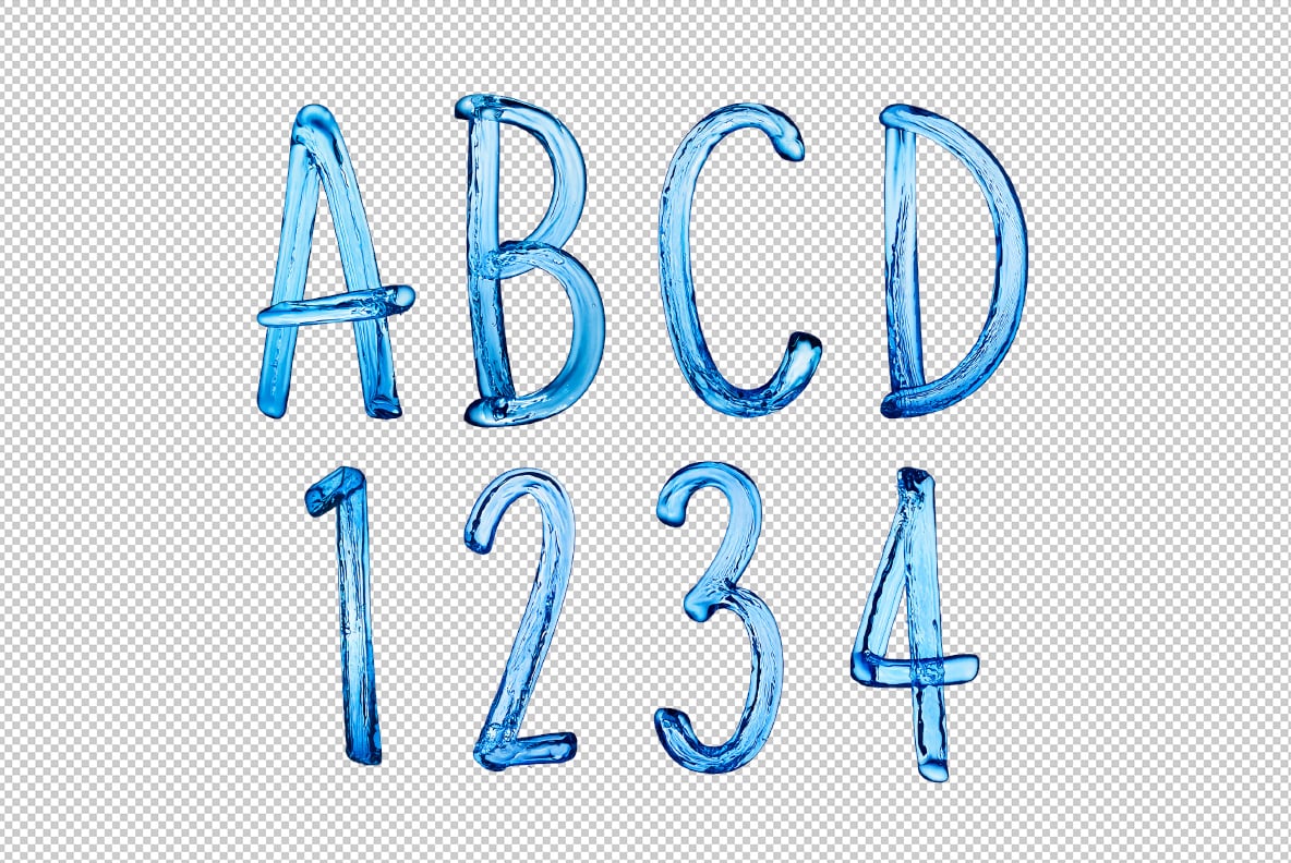 Light Water Font