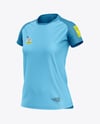 Women's Jersey Mockup - Half Side View