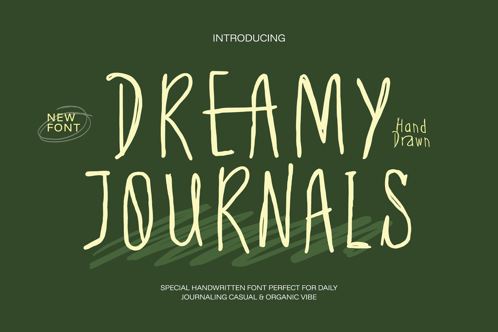 Dreamy Journals Font