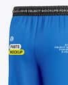 Men’s Pants Mockup - Back Half Side View