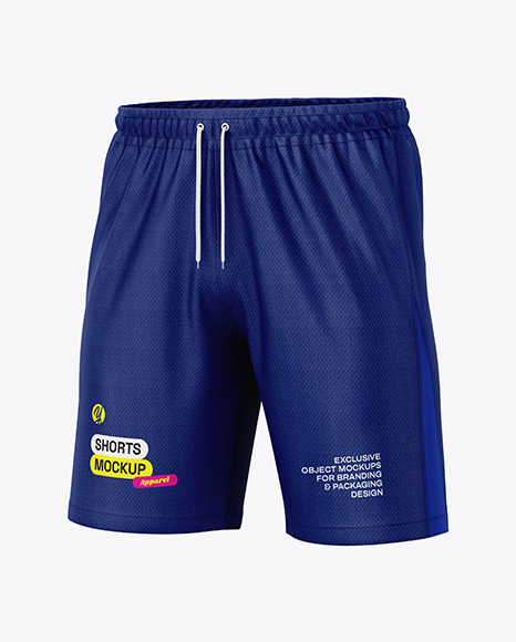 Soccer Shorts Mockup - Half Side View - Soccer+Cleat+mockup+(Half+Side+View)+in+Apparel+Mockups+on+...