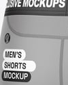 Men's Compression Shorts Mockup
