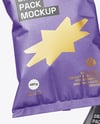 Kraft Paper Snack Bags Mockup