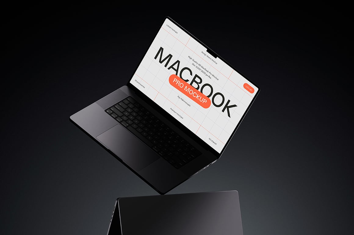 MacBook Pro M3 Mockup