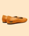 Pair of Leather Ballet Flats Mockup