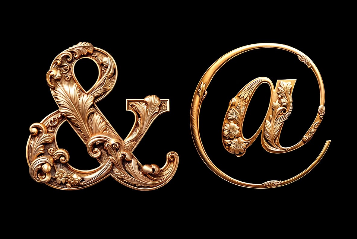 Royal Gold Font