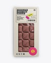Milk Chocolate Bar Mockup