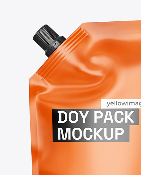 Matte Doy Pack Mockup