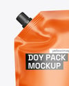 Matte Doy Pack Mockup