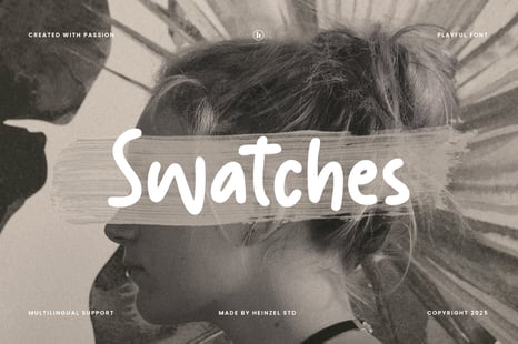 Swatches Font - Canva fonts