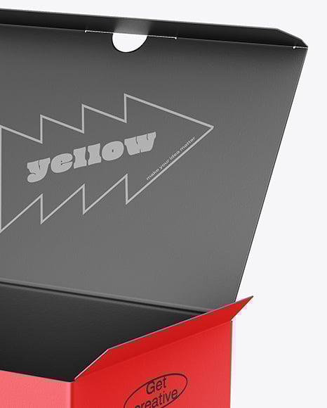 Paper Box Mockup