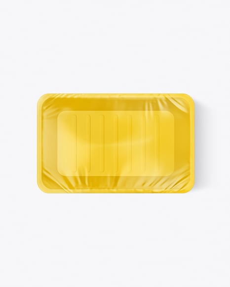 Empty Food Tray Mockup