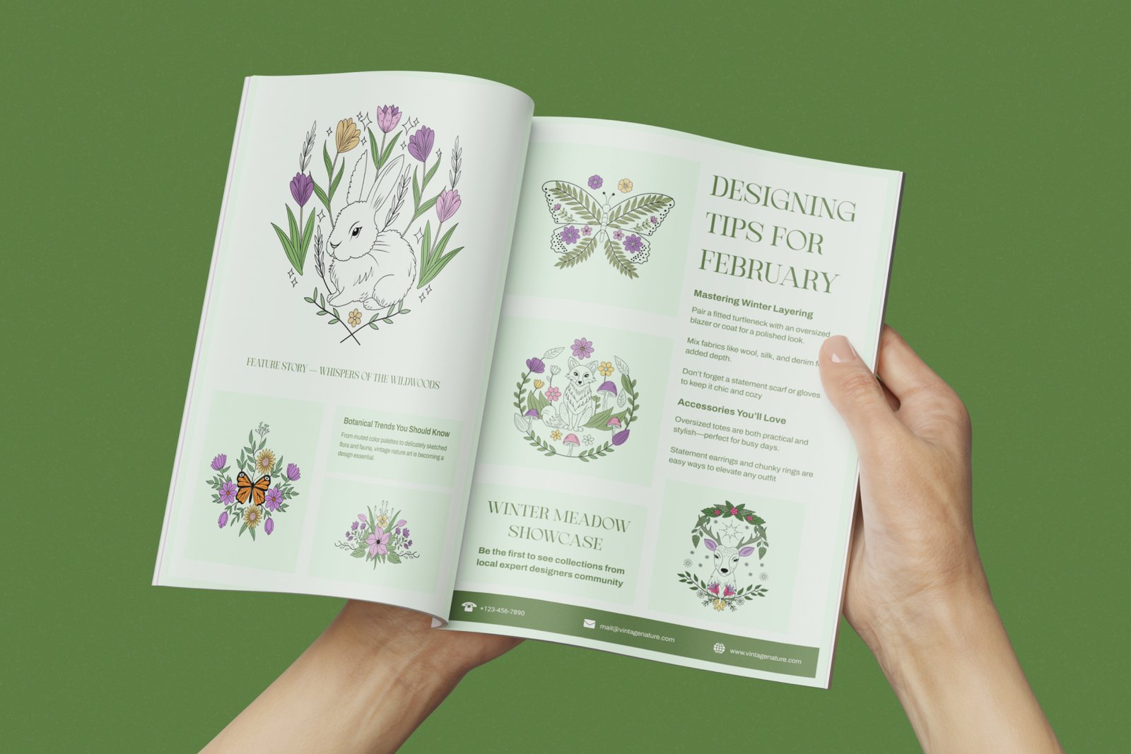 Vintage Nature Illustration Bundle