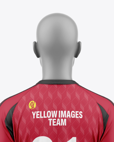 Soccer Kit w/ Mannequin Mockup - Back View