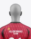 Soccer Kit w/ Mannequin Mockup - Back View