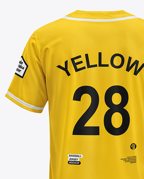 Baseball Jersey Mockup