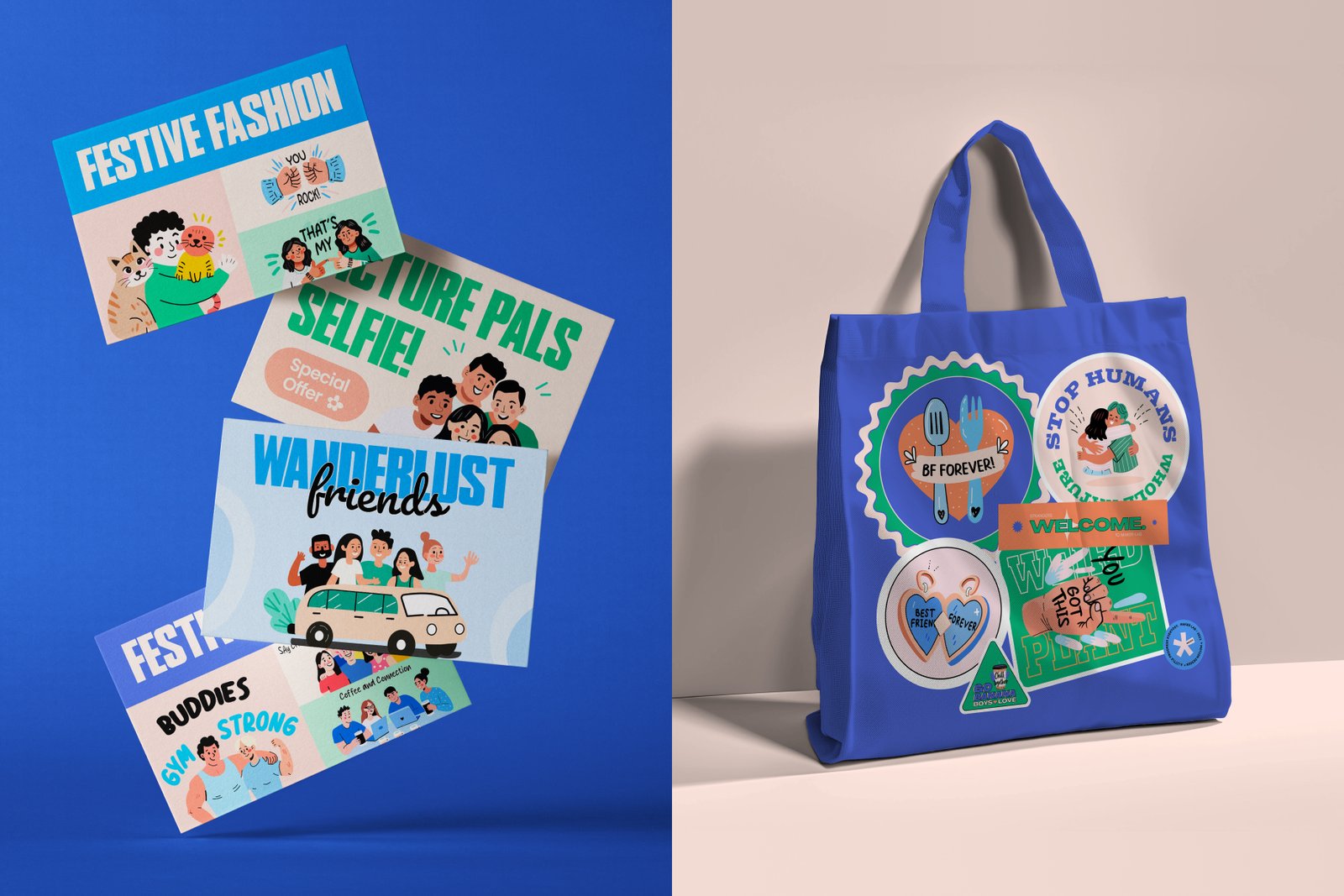 Friends Stickers Pack