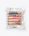 Transparent Sausages Pack Mockup