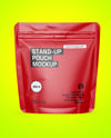Matte Stand-up Pouch Mockup
