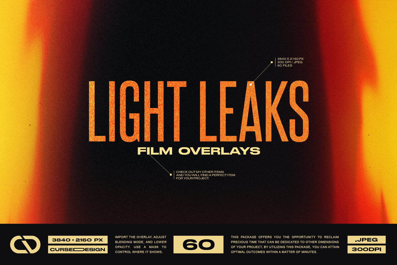 Light Leaks Film Overlays