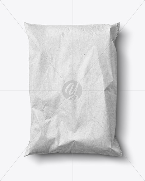 Kraft Paper Postage Bag Mockup
