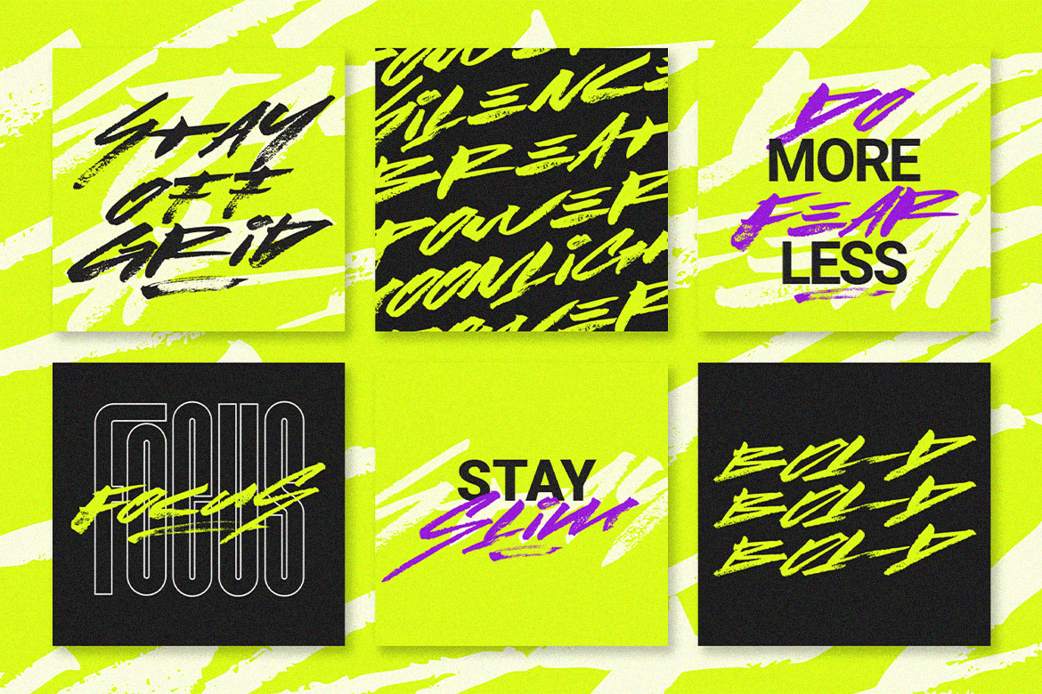 Lust | Handwritten Cyber Brush Font