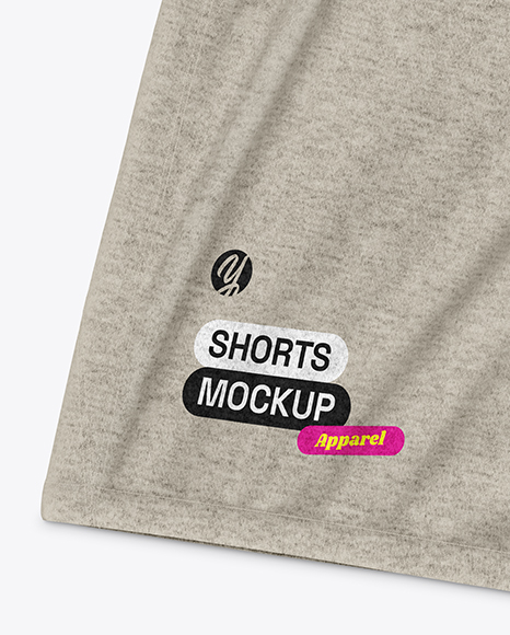Heather Shorts Mockup