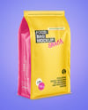 Matte Food Bag Mockup - Half-Side View