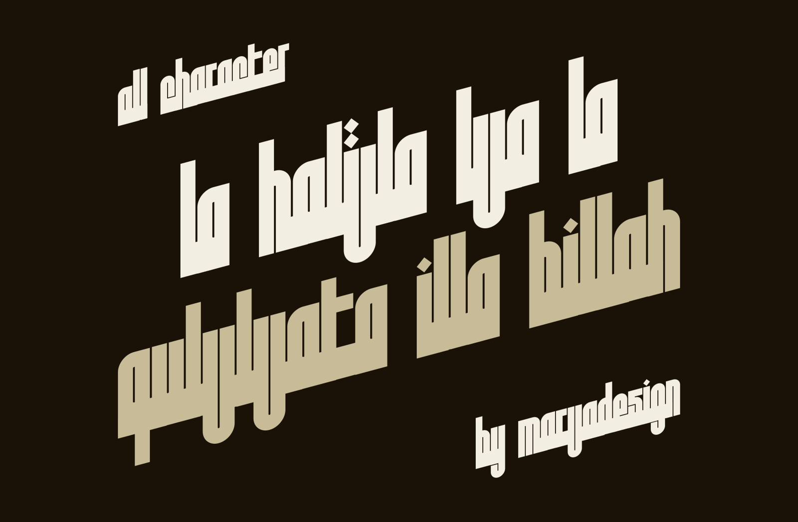 Walidin Font
