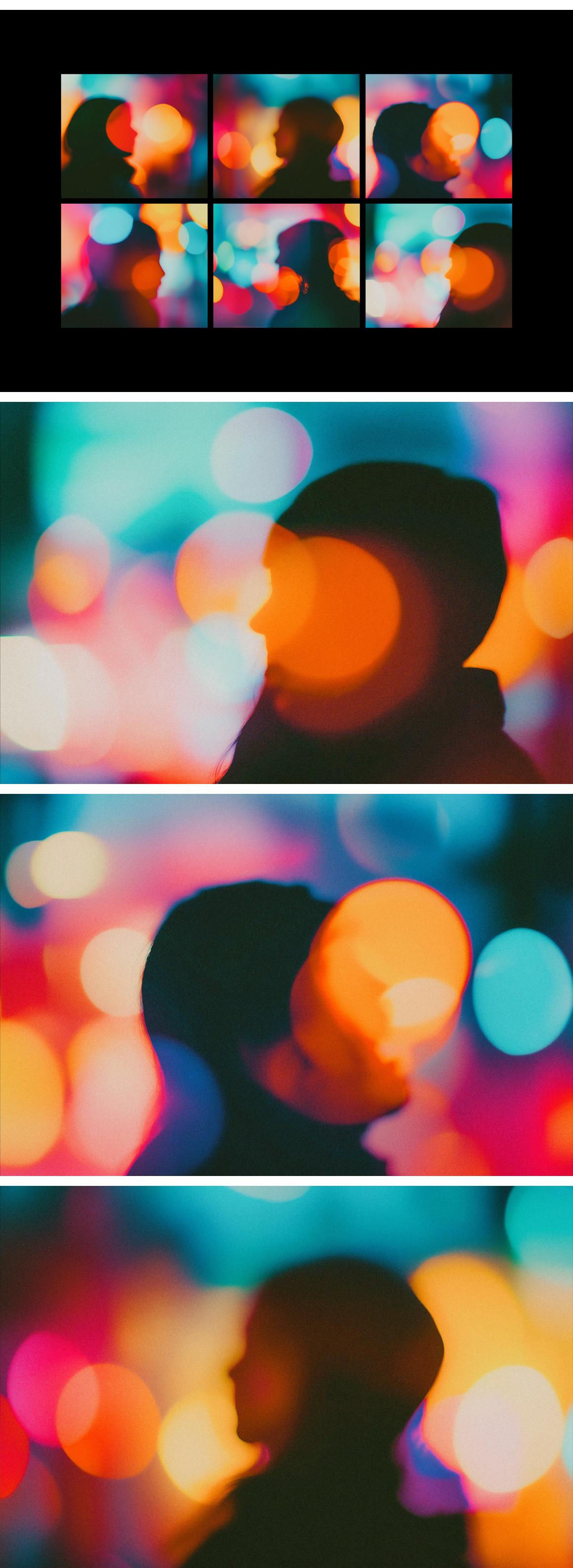 Grainy Silhouettes Backgrounds Pack