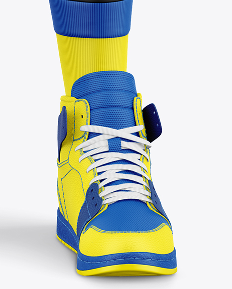 Basketball Full Kit Mockup - Front View