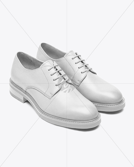 Women's Derby Shoe Mockup