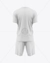 Soccer Kit Mockup - Back View