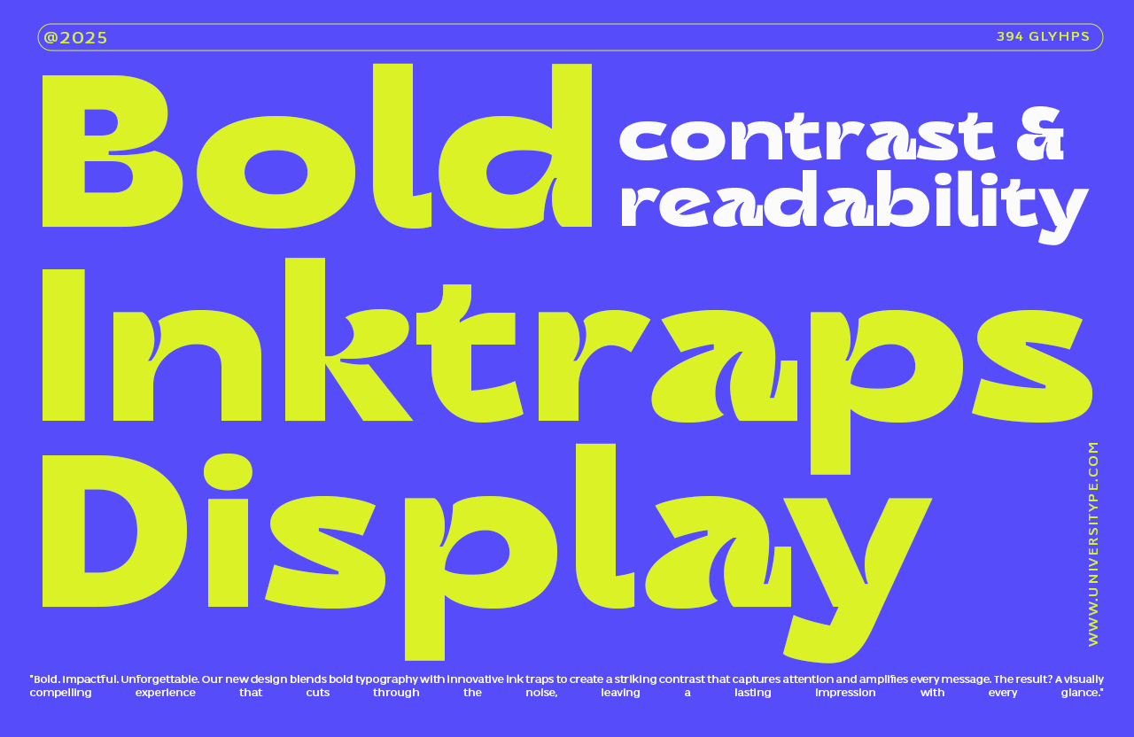 UT Exageld - A Sexy Bold Sans