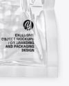 Clear Plastic Flow-Pack with Cutlets Mockup