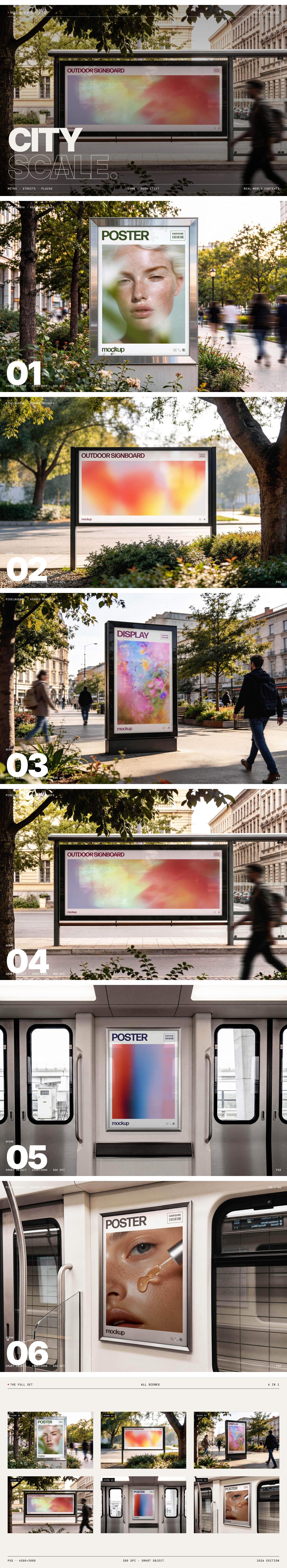 City Billboard Mockups
