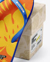 Flip Flops With Box Mockup
