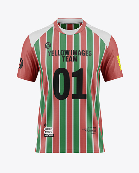 Soccer Jersey Mockup - Front View