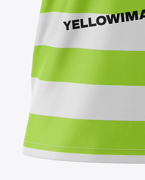 Kids V-Neck T-Shirt Mockup - Front View