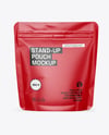Matte Stand-up Pouch Mockup
