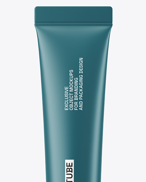 Matte Cosmetic Tube Mockup