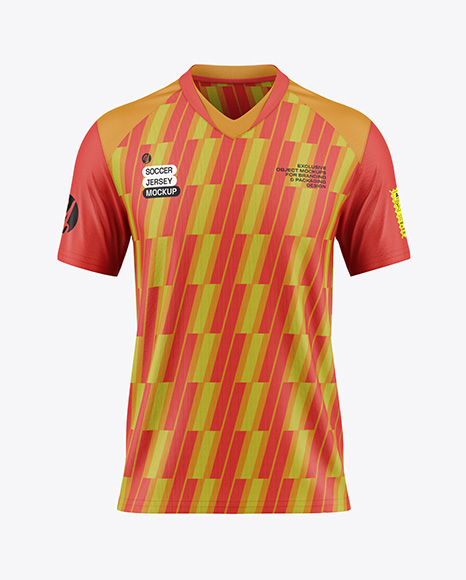 Soccer Jersey Mockup - Front View