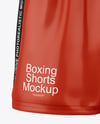 Boxing Shorts Mockup - Front View