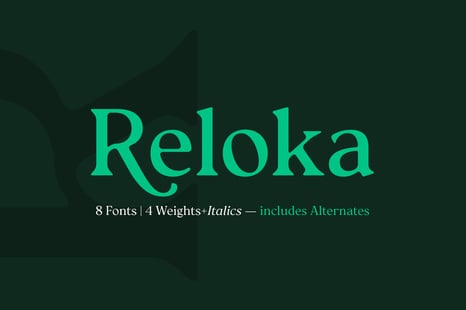 Reloka Font - 70s font