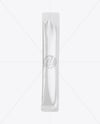 Glossy Stick Sachet Mockup