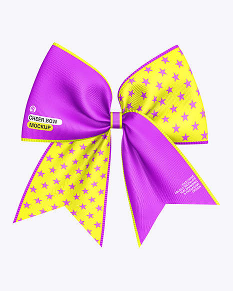 Cheer Bow Mockup - 50++Packaging+Mockups:+High+Quality+Product+Packaging+...